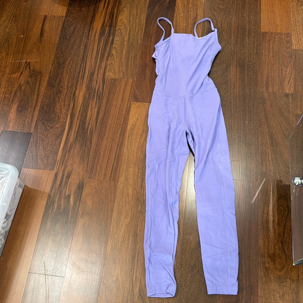 Lululemon Cross-Back Nulu Yoga Bodysuit 25”
